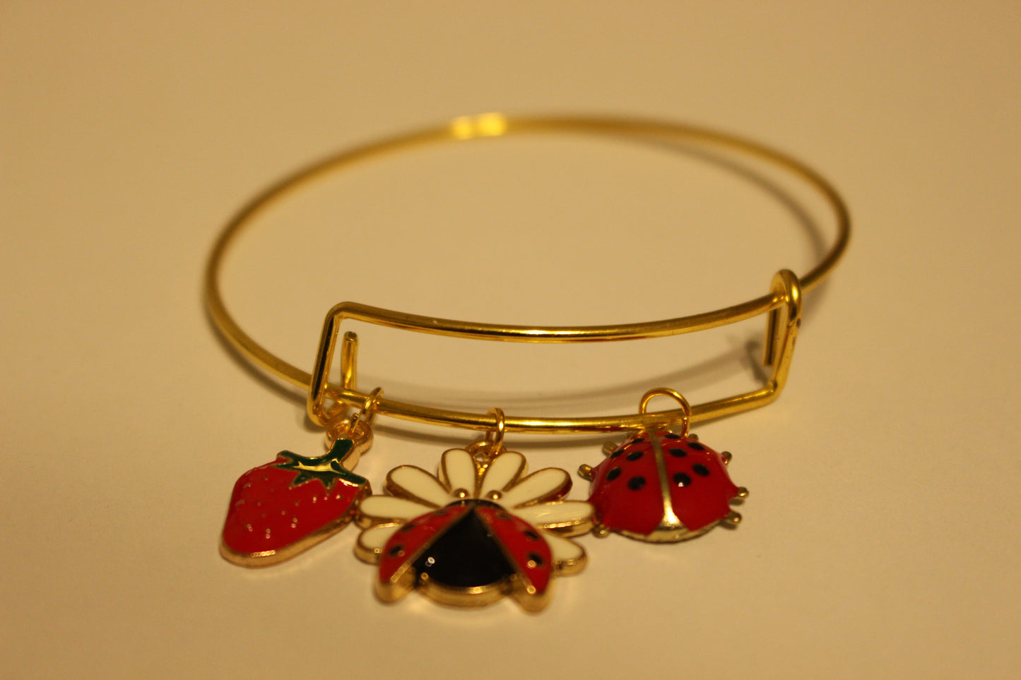 Strawberry Charm Bracelet