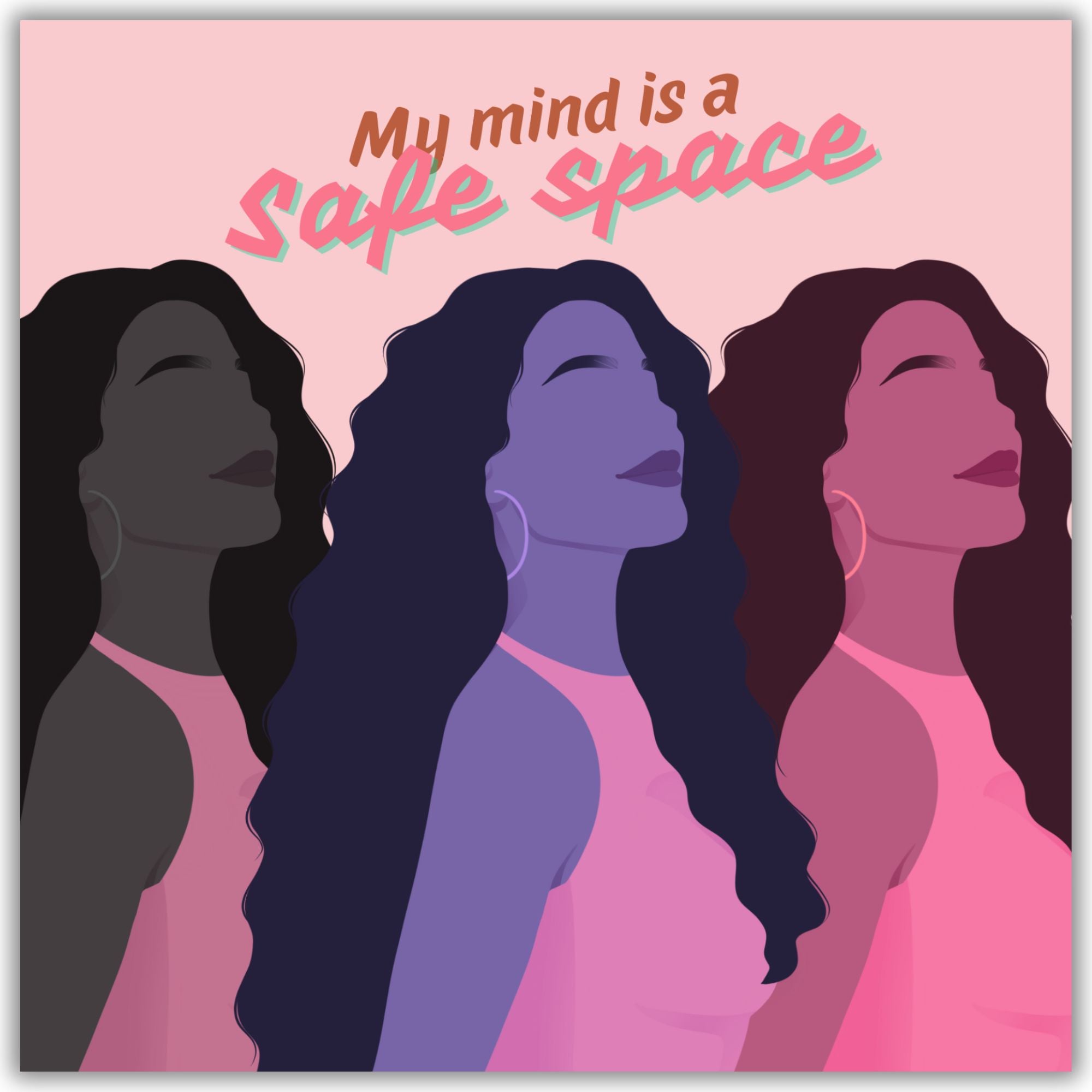My Mind Is A Safe Space Sticker