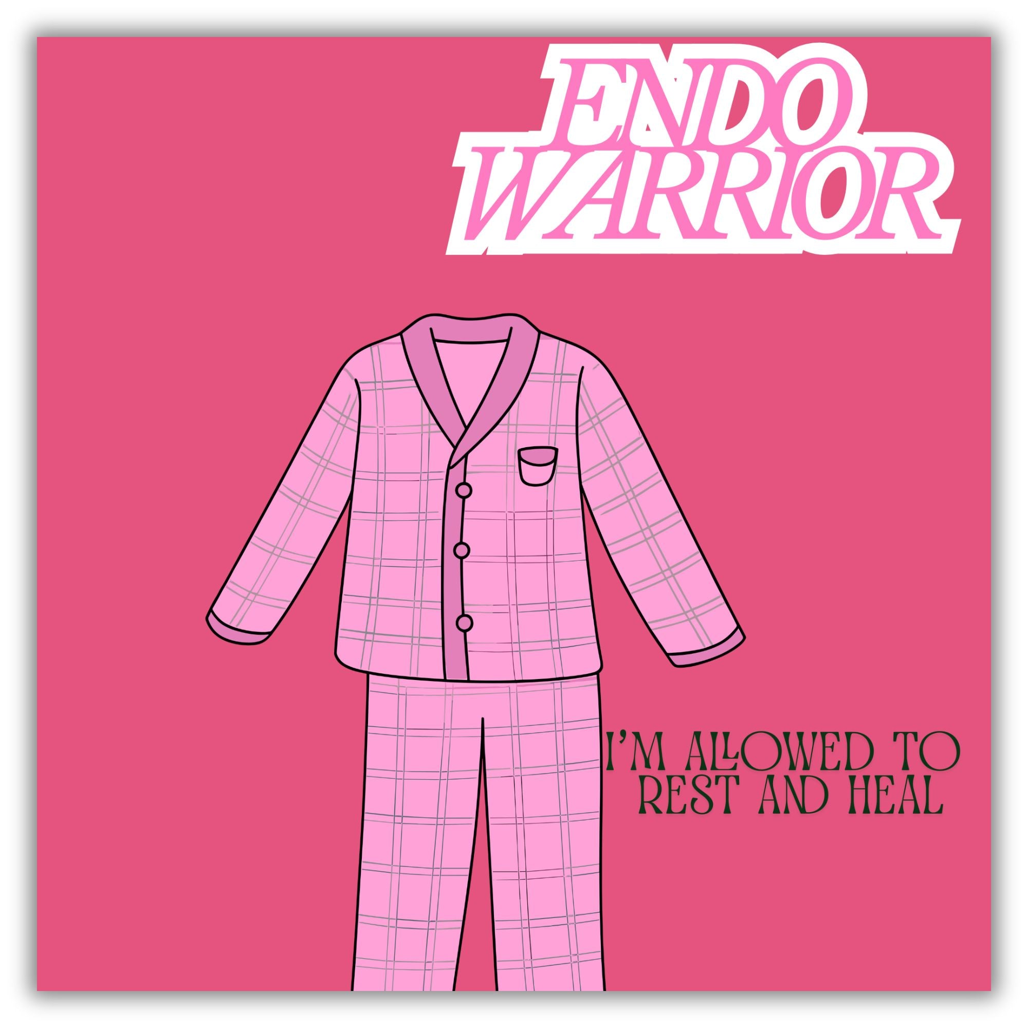 Endo Warrior pink PJ